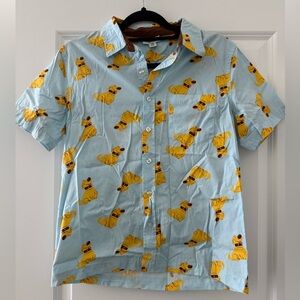 Dug Print Button-Up Shirt - Disney Pixar Up!